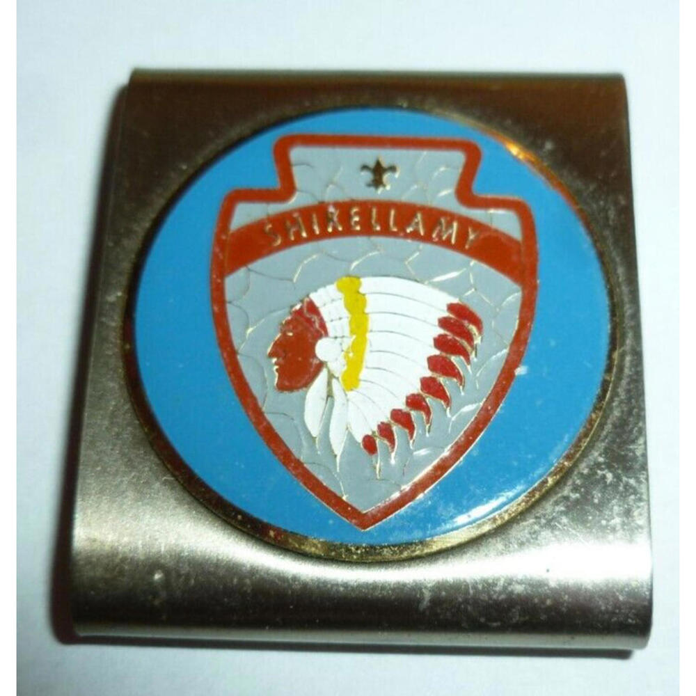 Vintage Boy Scout BELT LOOP BSA Badge Shikellamy RARE